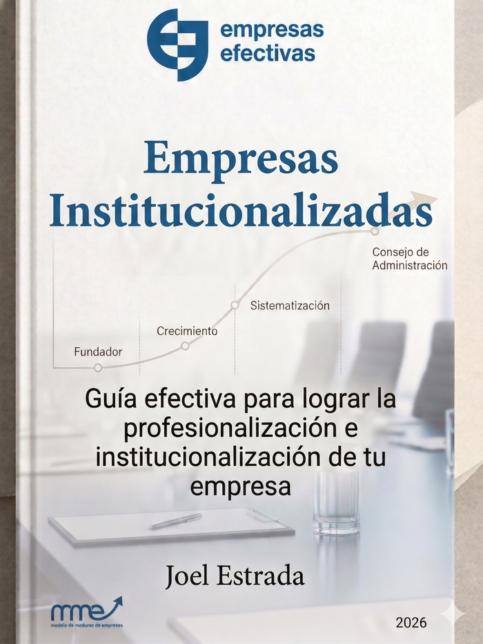 Portada del libro Empresas Institucionalizadas de Joel Estrada